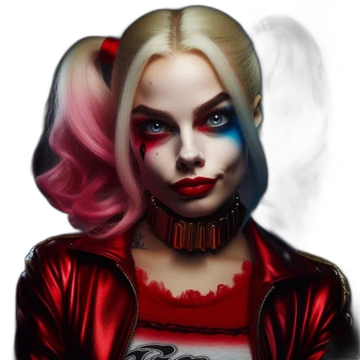 face, comic book art, concept art, fantasy art, cartoon, striking, female, portrait transparent PNG cut-out