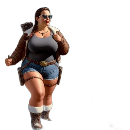 jacket, staff, dress, weapon, concept art, 3d render, photorealistic, fantasy art transparent PNG cut-out