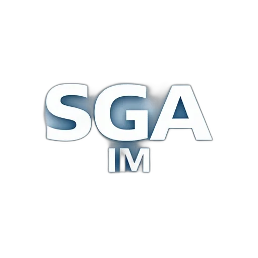 staff, 3d render, second, image, close-up, sga, logo, first transparent PNG cut-out