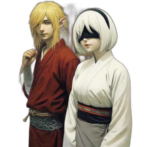 mask, sword, concept art, fantasy art, anime, pixel art, snow, rain transparent PNG cut-out