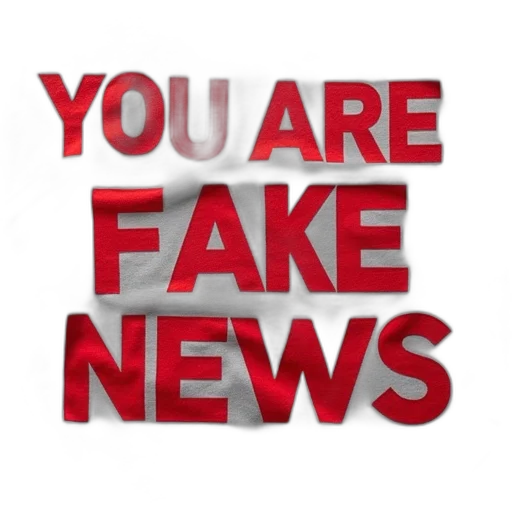 jacket, red, fake, news transparent PNG cut-out