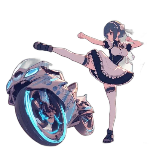 weapon, robot, car, shoes, concept art, anime, fantasy art, pixel art transparent PNG cut-out