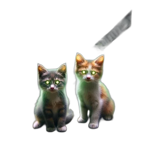 weapon, staff, sword, pixel art, 3d render, concept art, vaporwave, green transparent PNG cut-out