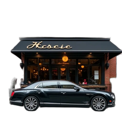car, building, parked, outside transparent PNG cut-out
