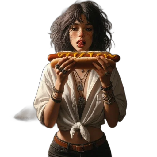 staff, food, weapon, jewelry, concept art, fantasy art, comic book art, photorealistic transparent PNG cut-out