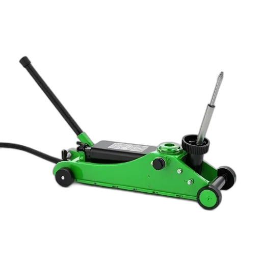 weapon, staff, robot, 3d render, green, black, hydraulic, jack transparent PNG cut-out
