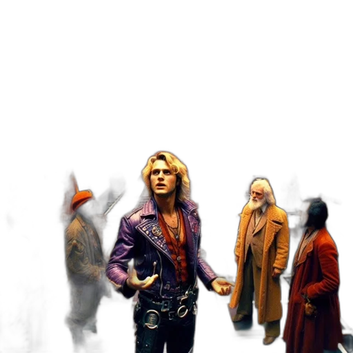 jacket, concept art, comic book art, photorealistic, fantasy art, fog, snow, rain transparent PNG cut-out