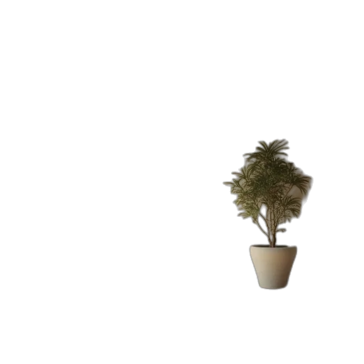 tree, crown, flower, furniture, 3d render, photorealistic, concept art, pixel art transparent PNG cut-out