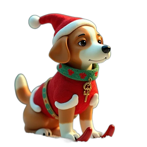 animal, staff, 3d render, photorealistic transparent PNG cut-out