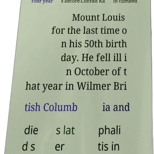 hat, poster, text, about, conrad, climbing, mount, louis transparent PNG cut-out