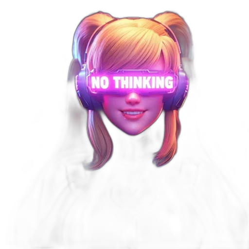 mask, crown, face, staff, vaporwave, concept art, cyberpunk, 3d render transparent PNG cut-out