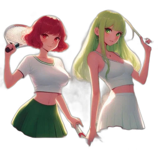 dress, anime, concept art, pixel art, fantasy art, fire, green, pastel transparent PNG cut-out