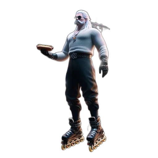creature, mask, weapon, shoes, concept art, 3d render, pixel art, dark transparent PNG cut-out