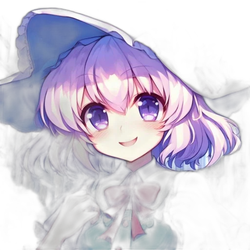 hat, face, crown, staff, anime, watercolor, pixel art, fantasy art transparent PNG cut-out