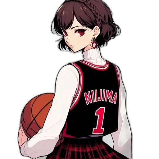 dress, anime, cartoon, pixel art, concept art, red, monochrome, animated transparent PNG cut-out