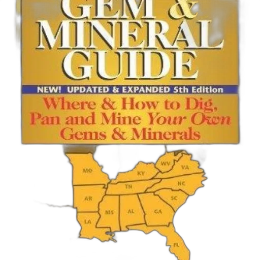 book, cover, titled, gem, mineral, guide, subtitle, where transparent PNG cut-out