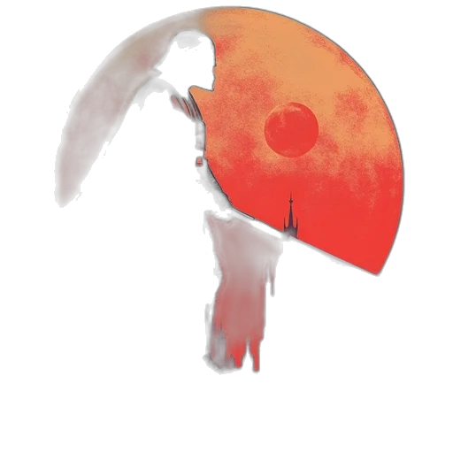 umbrella, mask, staff, hat transparent PNG cut-out