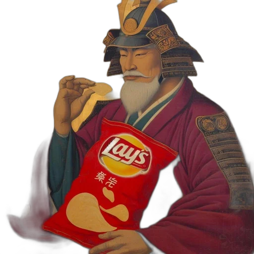 food, dragon, staff, hat, photorealistic, vaporwave, oil painting, concept art transparent PNG cut-out