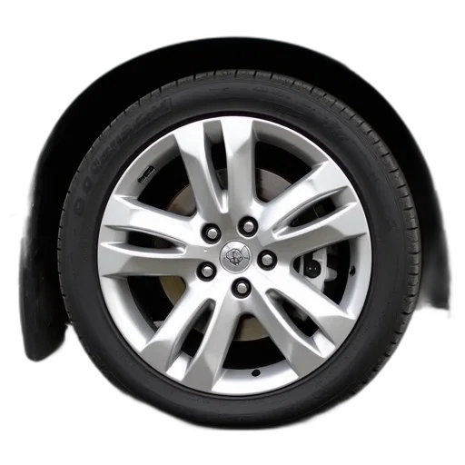 car, shoes, umbrella, 16x9 transparent PNG cut-out