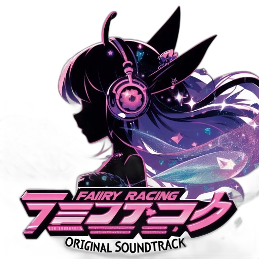 vaporwave, concept art, anime, animated, character, pink, purple, silhouette transparent PNG cut-out