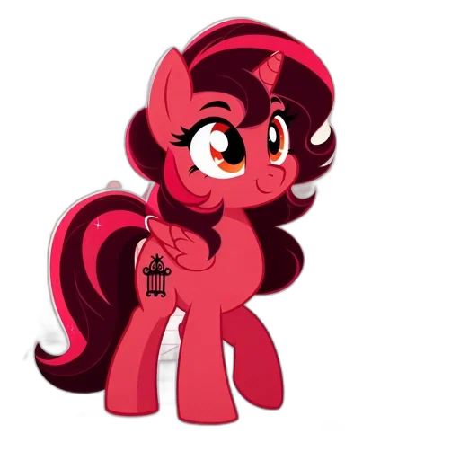 staff, cartoon, concept art, pixel art, 3d render, red, dark, pink transparent PNG cut-out