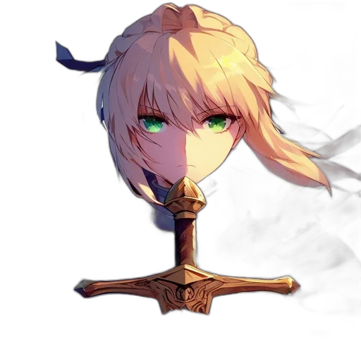 sword, staff, weapon, mask, anime, pixel art, fantasy art, concept art transparent PNG cut-out