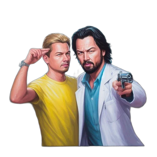 hair, jacket, weapon, staff, pixel art, concept art, comic book art, photorealistic transparent PNG cut-out