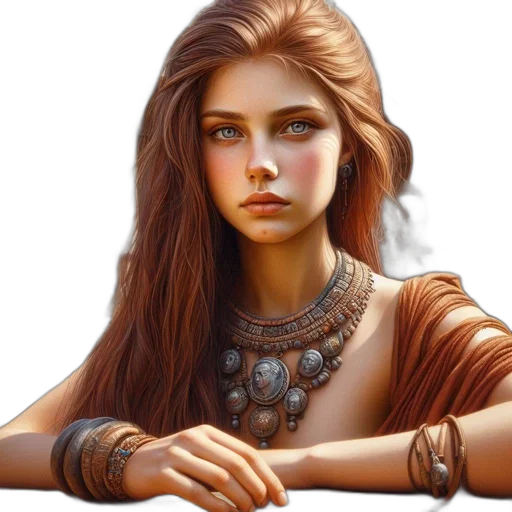 jewelry, face, crown, dragon, fantasy art, photorealistic, concept art, oil painting transparent PNG cut-out
