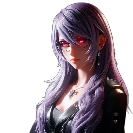 jacket, face, mask, staff, anime, concept art, pixel art, cyberpunk transparent PNG cut-out