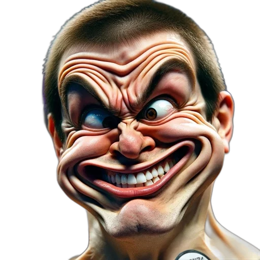 face, mask, creature, staff, photorealistic, cartoon, 3d render, concept art transparent PNG cut-out