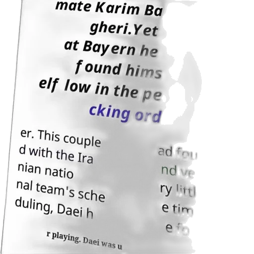 text-based, image, discussing, soccer, player, experience, bayern, munich transparent PNG cut-out