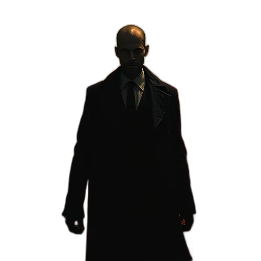 jacket, staff, mask, face, concept art, pixel art, 3d render, photorealistic transparent PNG cut-out