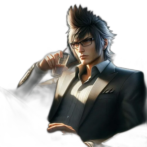 staff, concept art, fantasy art, photorealistic, anime, monochrome, dark, smartly transparent PNG cut-out