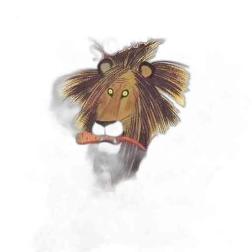 mask, hair, animal, creature, concept art, watercolor, photorealistic, cartoon transparent PNG cut-out