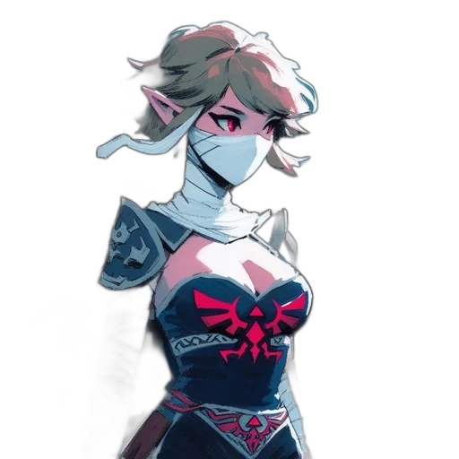 mask, dress, staff, robot, concept art, pixel art, fantasy art, anime transparent PNG cut-out