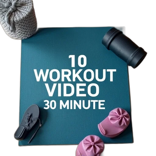 workout, mat, some, clothes, text, says, videos, minutes transparent PNG cut-out
