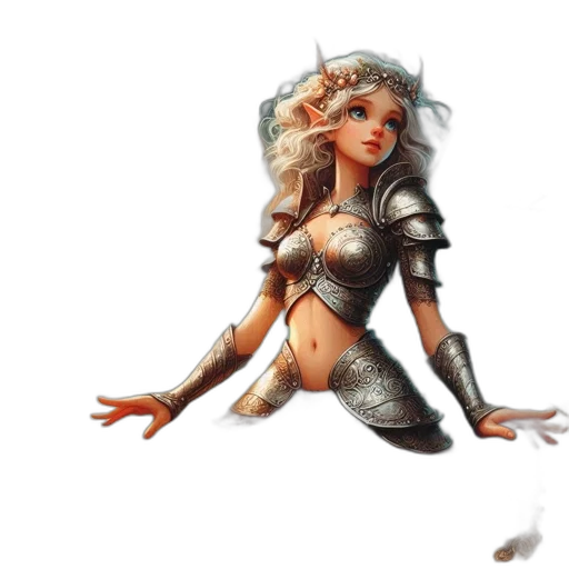 robot, dragon, sword, fantasy art, concept art, comic book art, 3d render, fairy-like transparent PNG cut-out