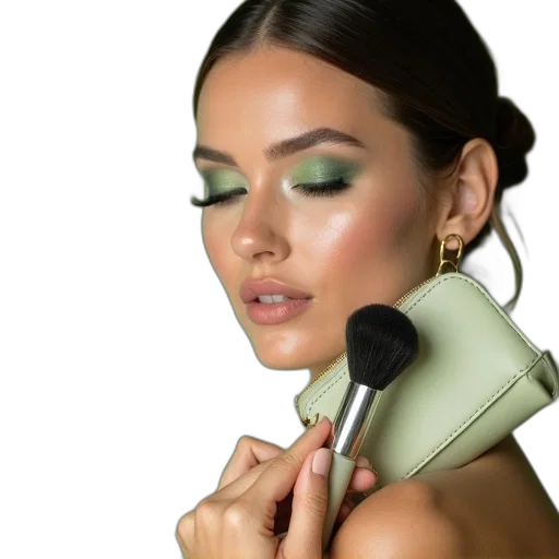 jewelry, staff, photorealistic, green transparent PNG cut-out