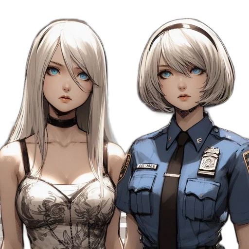 staff, concept art, anime, comic book art, fantasy art, blue, monochrome, dark transparent PNG cut-out