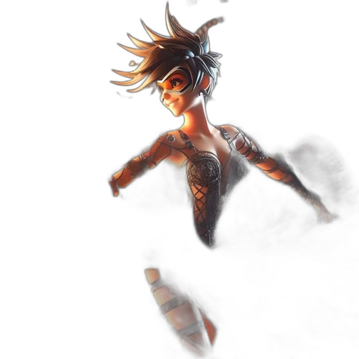 dragon, creature, mask, robot, concept art, comic book art, fantasy art, 3d render transparent PNG cut-out