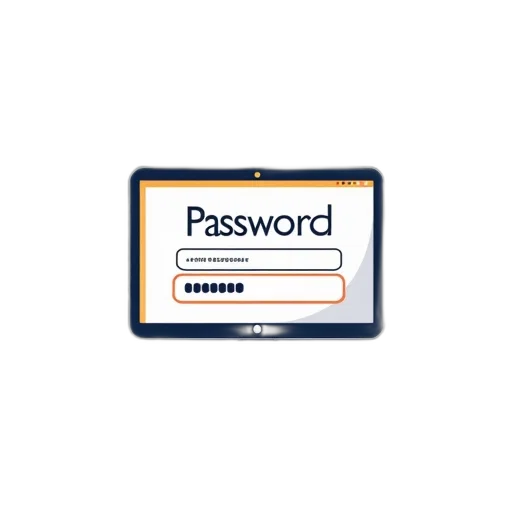 password, request, process, shown transparent PNG cut-out