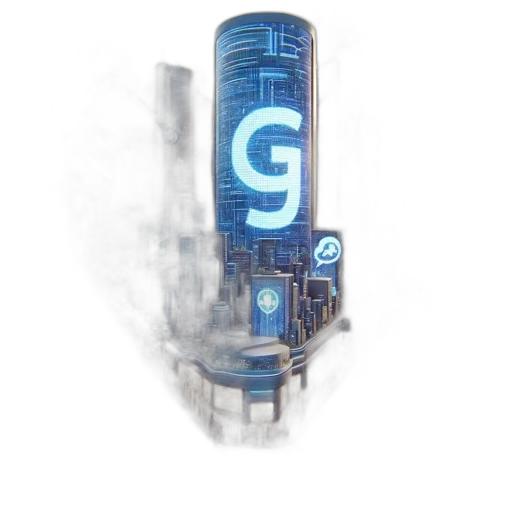 building, bottle, cyberpunk, concept art, 3d render, pixel art, futuristic, cityscape transparent PNG cut-out