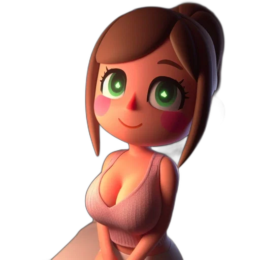 robot, dress, face, staff, 3d render, concept art, cartoon, pixel art transparent PNG cut-out