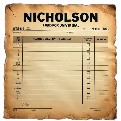 weapon, concept art, worn-out, aged, document, brownish, color, featuring transparent PNG cut-out