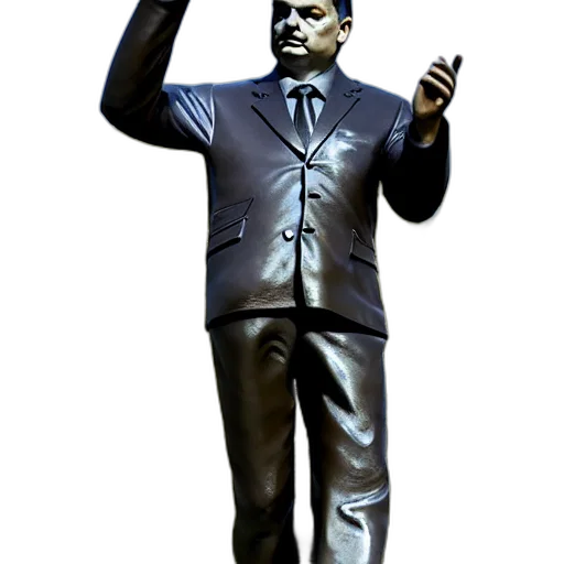 staff, jacket, face, weapon transparent PNG cut-out