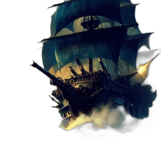 dragon, weapon, mask, fantasy art, concept art, watercolor, photorealistic, underwater transparent PNG cut-out