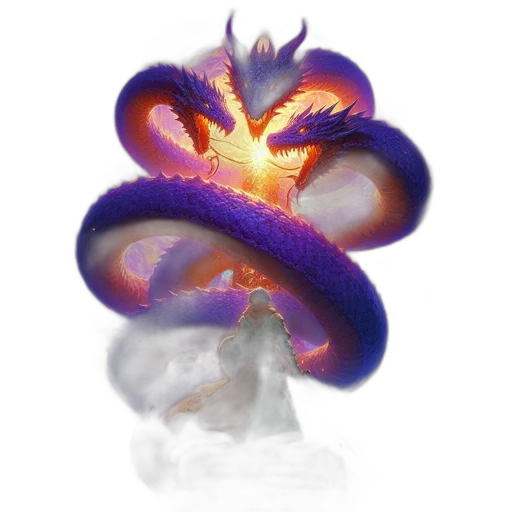 dragon, flower, crown, staff, concept art, fantasy art, pixel art, 3d render transparent PNG cut-out