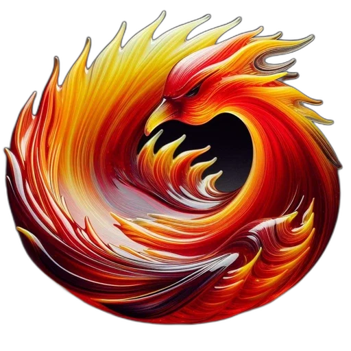 dragon, fantasy art, 3d render, pixel art, concept art, fire, vibrant, fiery-colored transparent PNG cut-out