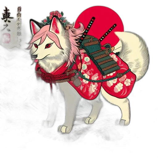 concept art, fantasy art, pixel art, watercolor, snow, red, monochrome, traditional transparent PNG cut-out