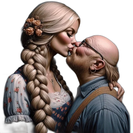 hair, face, jewelry, fantasy art, photorealistic, comic book art, concept art, fire transparent PNG cut-out